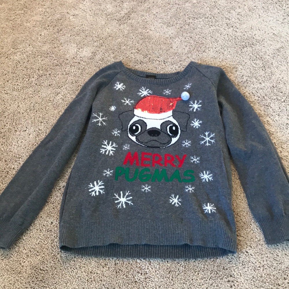 🎅🏻CUTEST PUGMAS CHRISTMAS SWEATER!!🎅🏻